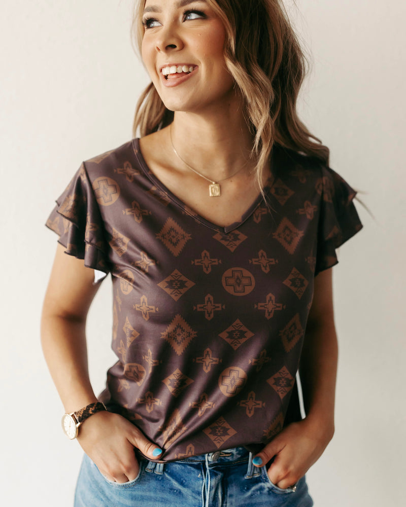The Moroney Western Top