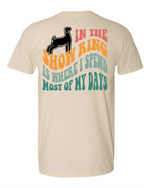 In The Show Ring Goat Tee