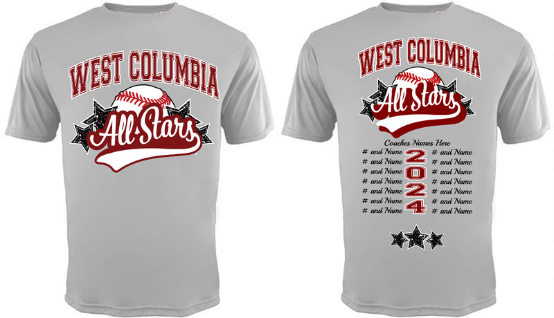 West Columbia All-Stars Tee 4