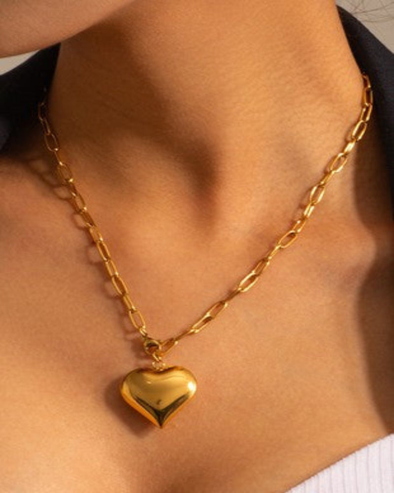 Heart Of Gold Necklace