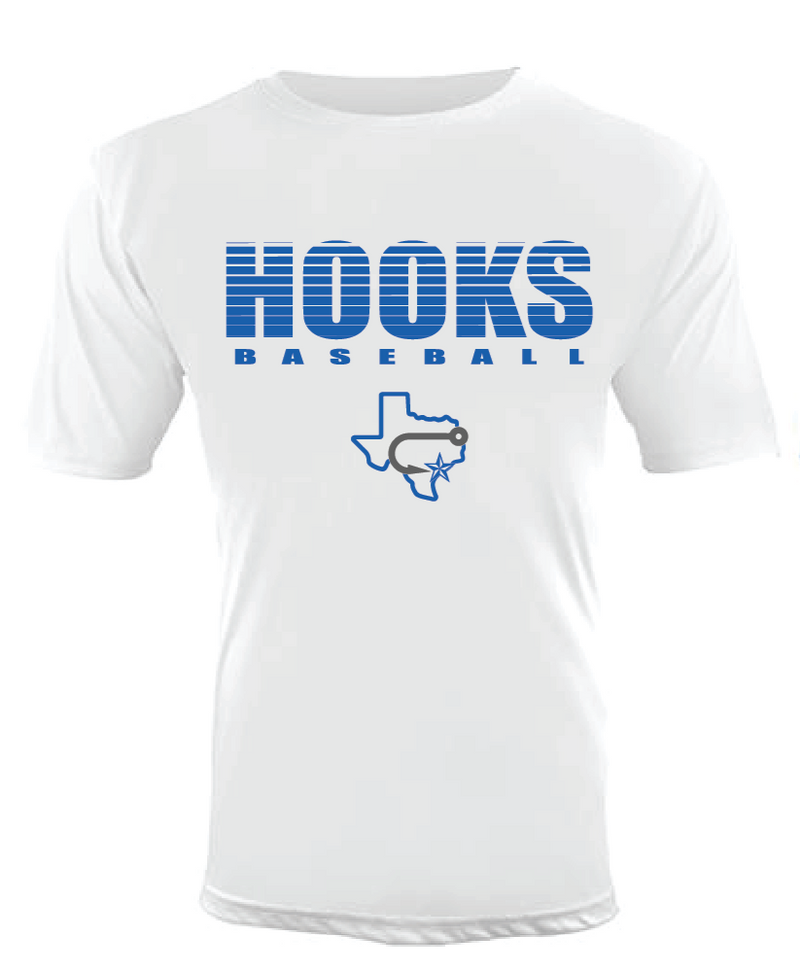 Hooks Baseball 11 In White