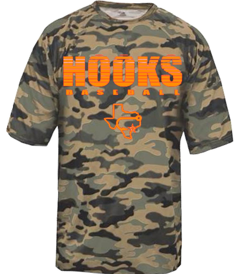 Hooks Baseball 11 In Orange Camo