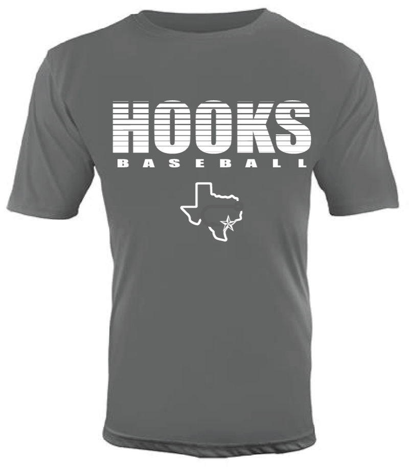 Hooks Baseball 11 In Charcoal