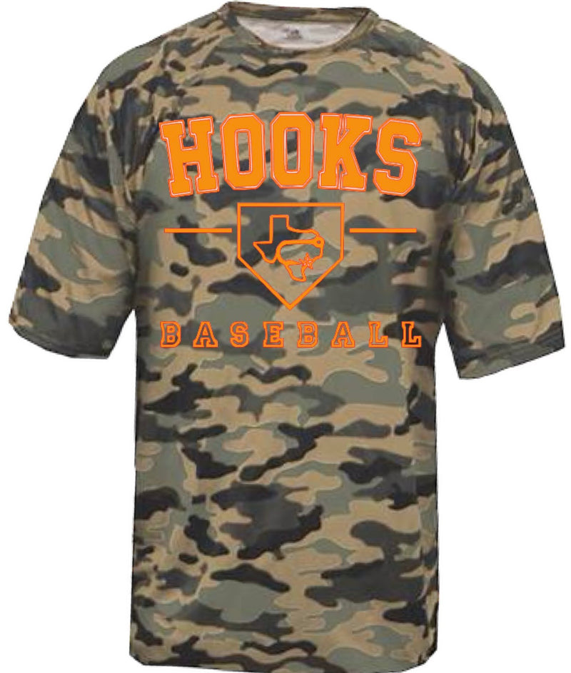 Hooks Baseball 1 In Orange Camo