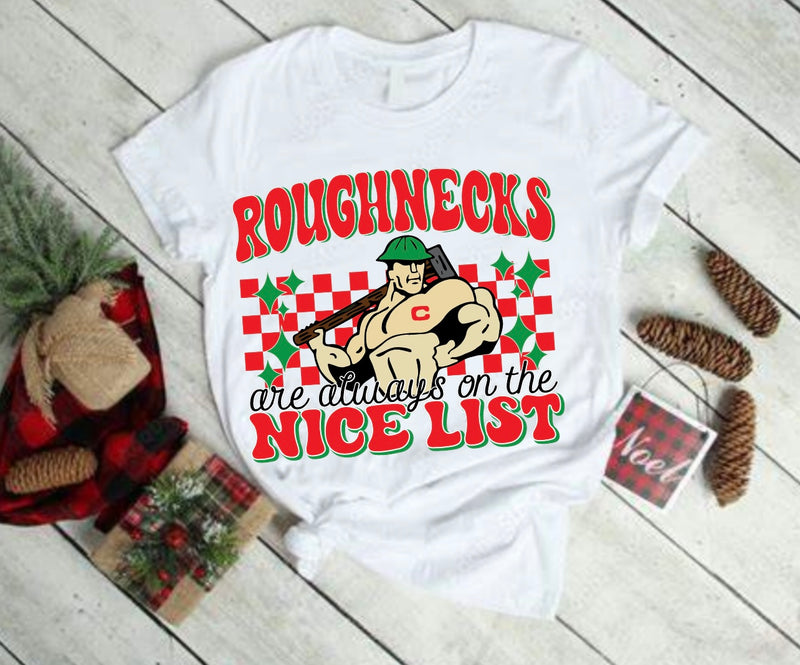 Kids Roughnecks On The Nice List Tee