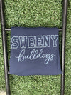 Sweeny Bulldogs Embroidered Navy Pullover