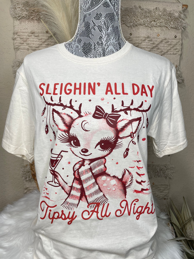 Tipsy All Night Tee