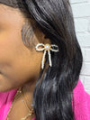 Pearl Bow Earrings