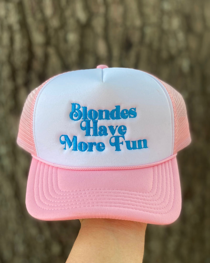 Blondes Have More Fun Trucker