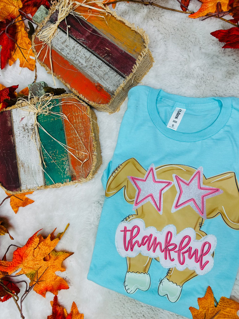 Thankful Star Eyed Turkey Tee