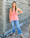 Stay Vibrant Tank In Coral