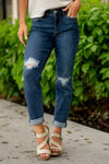 The Raelynn Mid Rise Slim Jean