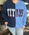 Titans Football Two-Tone Sweatshirt