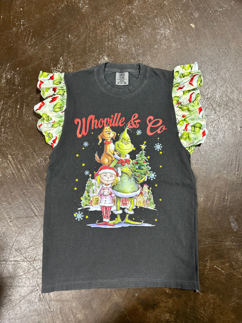 Whoville & Co Ruffle Tee