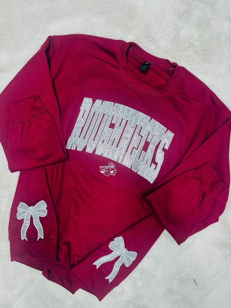 Roughnecks Bow Embroidered Pullover