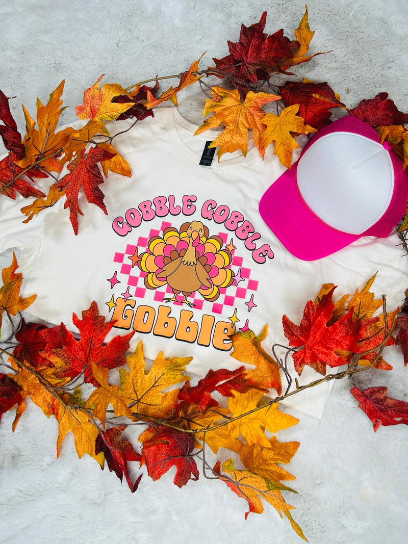 Kids Gobble Gobble Turkey Tee