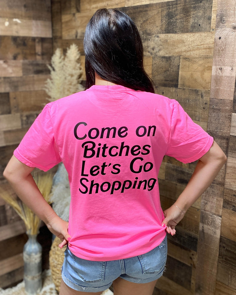 Let's Go Shopping Tee