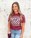 Roughnecks Checkered Smiley Tee