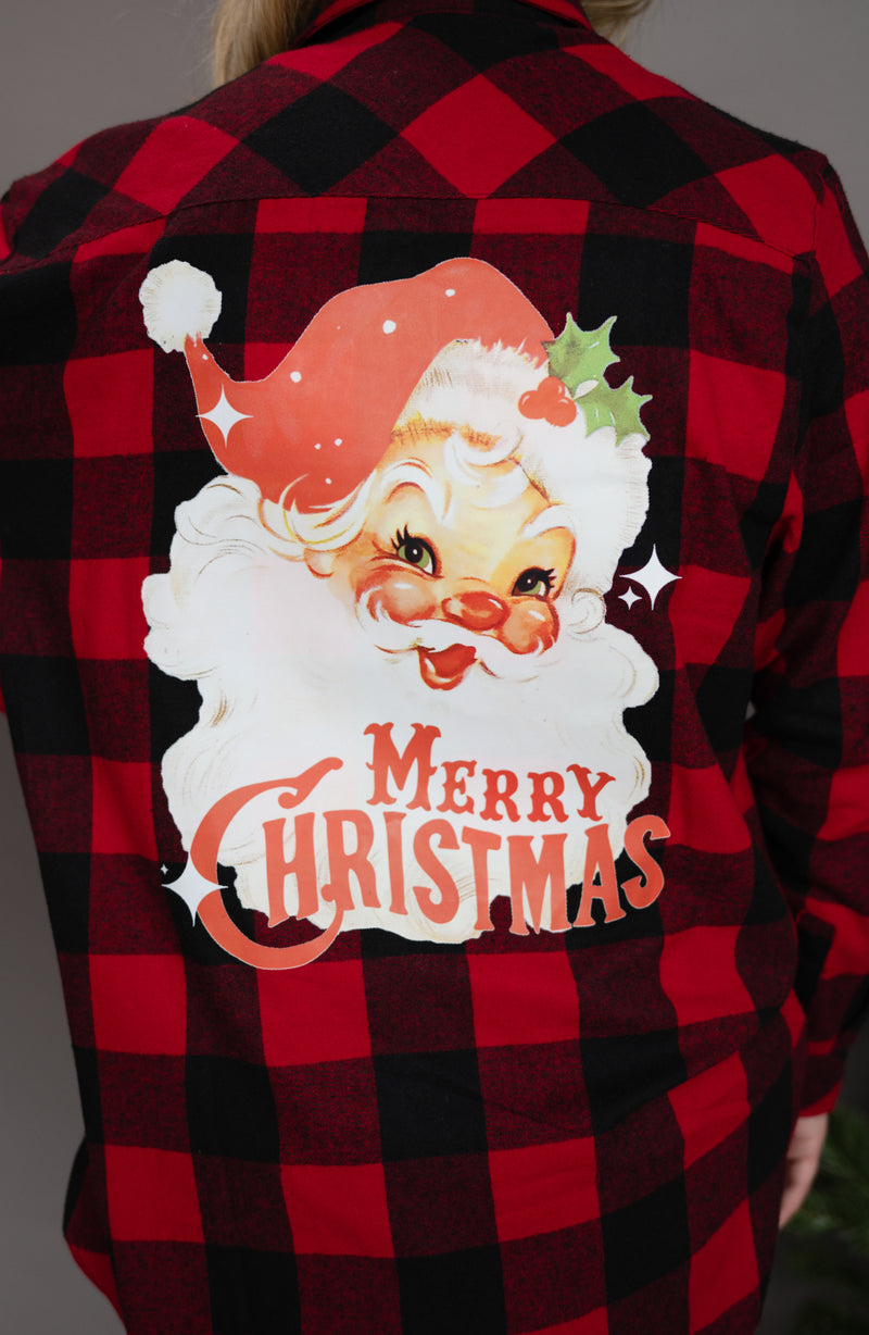 Merry Christmas Flannel