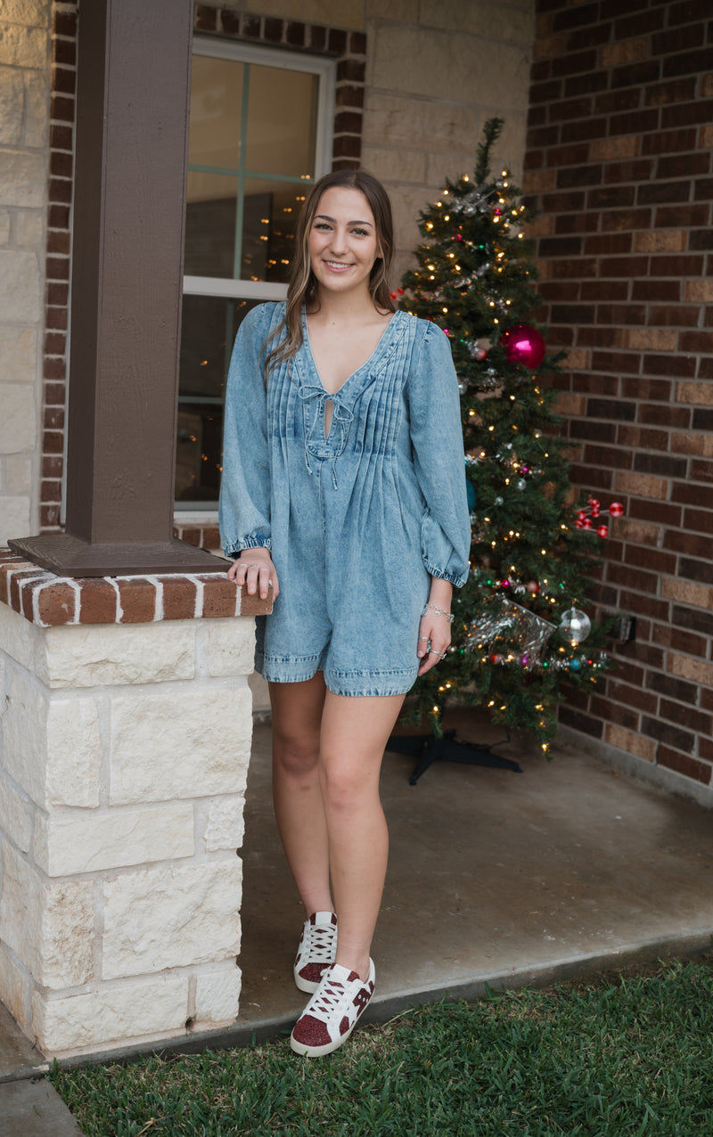 Denim Daydream Romper