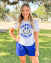 Bluejays Smiley Face Tee
