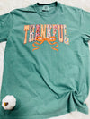 Thankful Fall Tee In Green