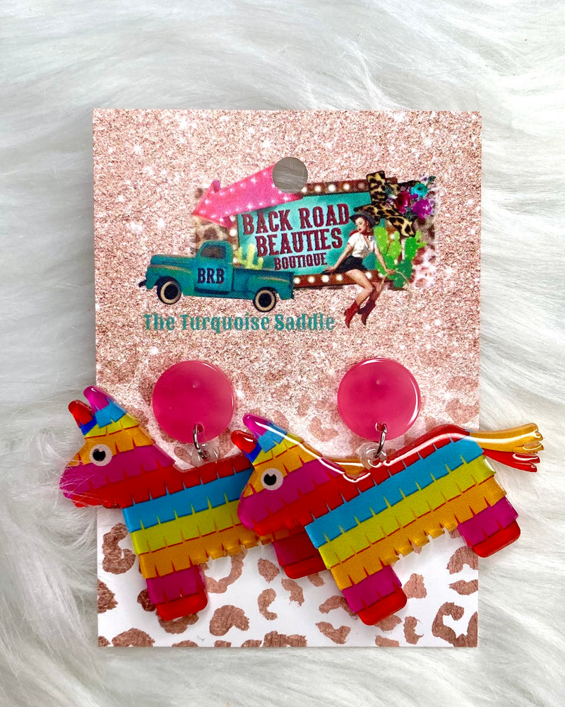 Fiesta Pinata Earrings