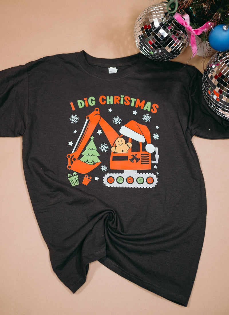 Kids I Dig Christmas Tee