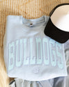 Bulldog Lt. Blue Embroidered Pullover