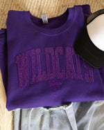 Wildcats Embroidered Pullover