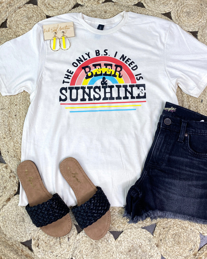 Only BS Beer & Sunshine Tee