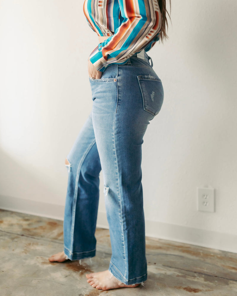 The Lucy Plus Size High Rise Jeans