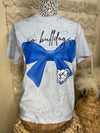 Large Bow Bulldogs Tee