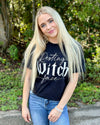 Resting Witch Face Black Tee