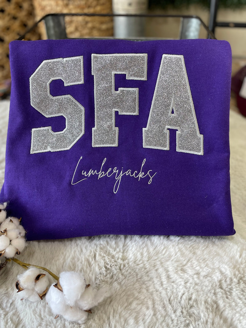 SFA Lumberjacks Embroidered Pullover