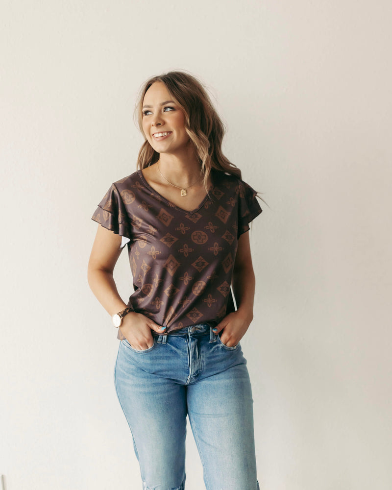 The Moroney Western Top