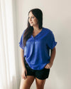 The Vanessa Royal Blue Top