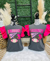 Pink Out Roughnecks Ruffle Tee