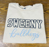 Sweeny Bulldogs Embroidered Pullover