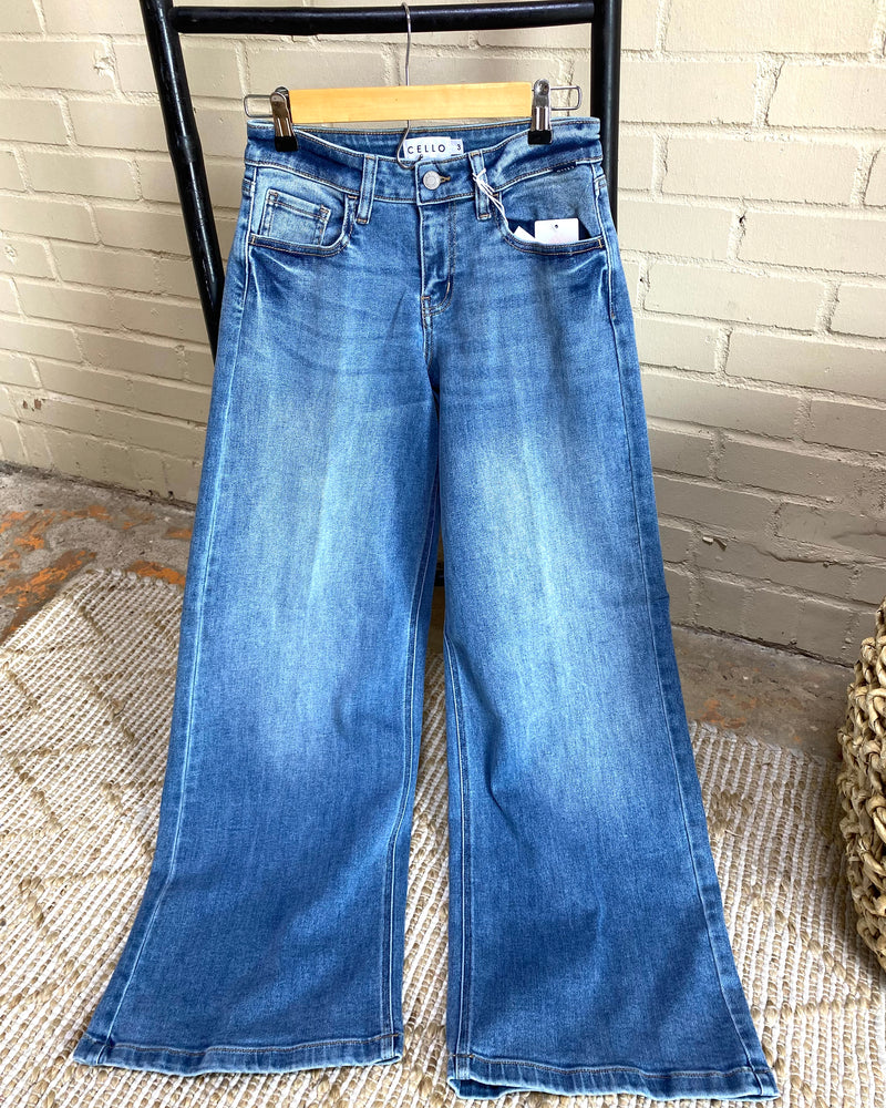 The Cello Wide Leg Jeans