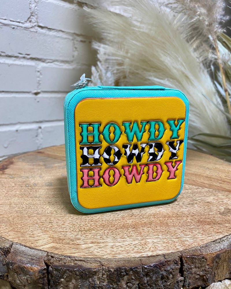 Howdy Turquoise Jewelry Holder
