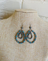 Mabel Layered Earrings In Turquoise