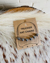 Silver Trucker Hat Chain