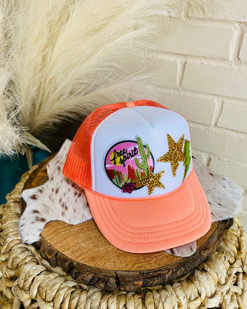 Free Spirit Coral Trucker