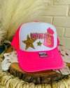 Boujee Howdy Pink Trucker