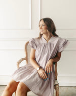 The Kassie Mauve Dress