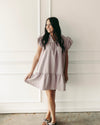 The Kassie Mauve Dress