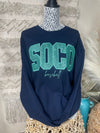 SOCO Embroidered Pullover