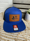 LSSST Leather Patch Hat In Blue