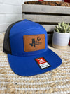 LSSST Leather Patch Hat In Blue
